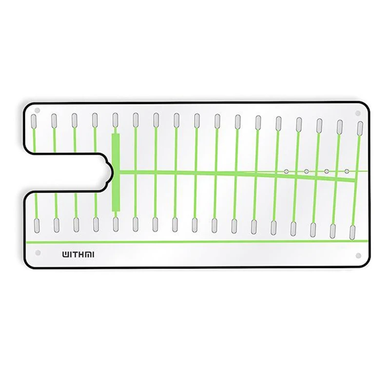 골프 퍼팅 미러-휴대용 골프 훈련 보조, 스윙 트레이너 정렬 미러-실내 야외 골프 액세서리