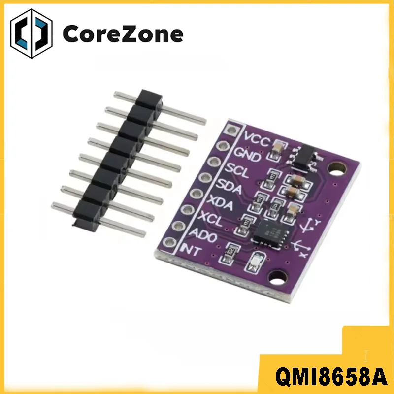 QMI8658 QMI8658A QMI8658C 6-axis Motion Sensor Module 3-axis Gyroscope/Accelerometer BMI160 6DFO Replaces MPU6050