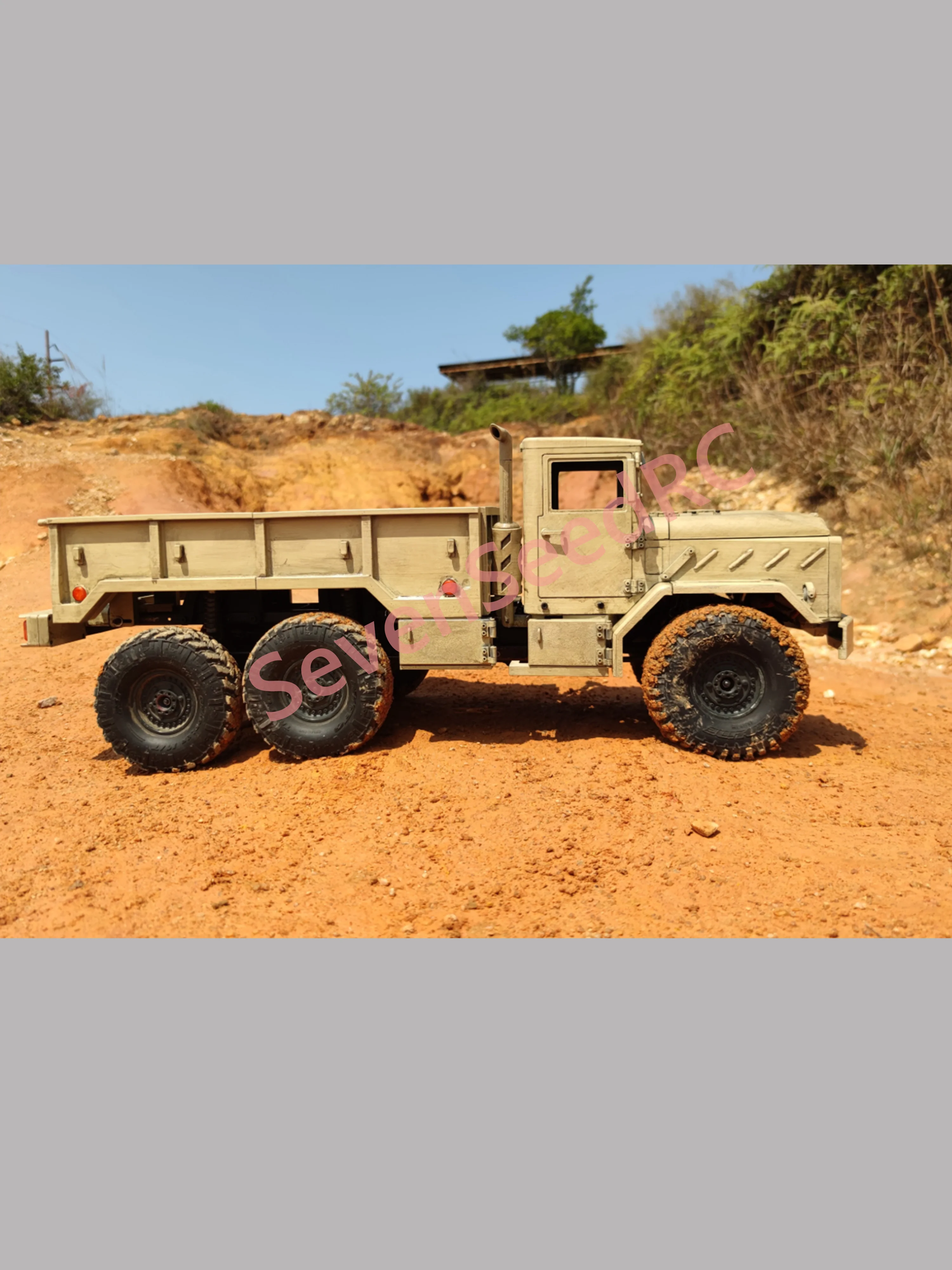 3d Printed Truck M939 1/10 6x6 SCX10 trx6 Crossrc nt jt4