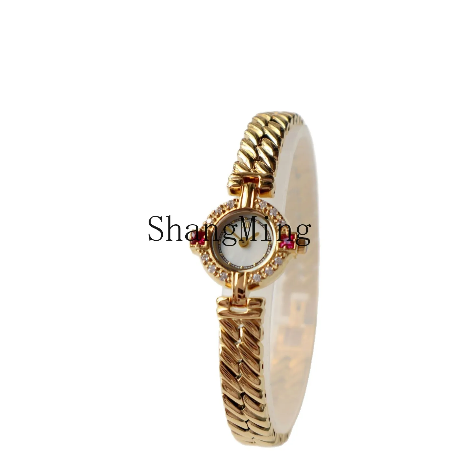 

DSA mini small plate exquisite retro luxury light luxury diamond-encrusted women's jewelry bracelet watch