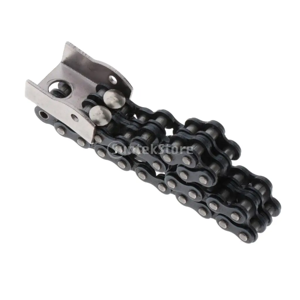 Double Pedal Drum Accessory Steel Bass Beater Chain Durable Link for Drum Pedal Maintenance