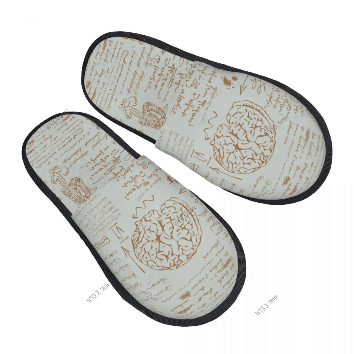 

Fur Slipper For Women Men Fashion Fluffy Winter Warm Slippers Skull House Shoes