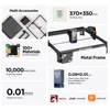 ACMER P1 S Pro 6W レーザー彫刻機、0.06mm 超薄型レーザー、アクリル用レーザー彫刻機、切断機、ハニカムパネル付き、作業エリア 380x370mm 2