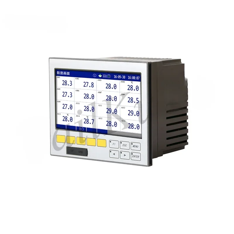 

MIK-R6100A wide-screen paperless recorder current voltage temperature pressure curve data 1-16 channels