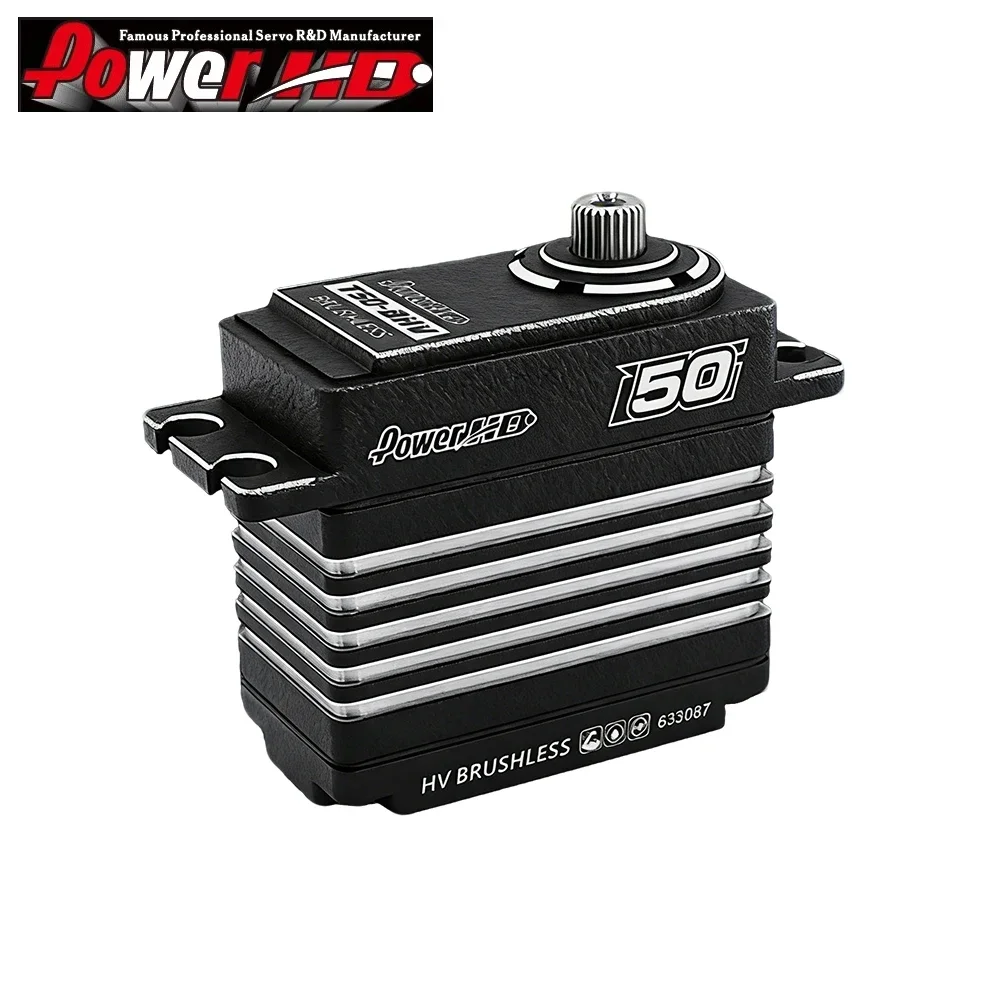 RoRuSPower HD PowerHD T50-BHV T50BHV 6-8.4V 50kg Steel Gear Brushless Servo