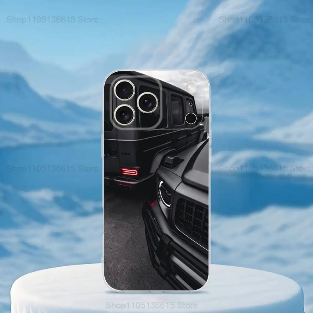 Car M-MERCEDES-S Cool  Phone Case For iPhone 16,15,14,13,12,11,17 Pro,Max,Plus,X,XS,XR,SE,Mini Transparent Soft Cover view 4
