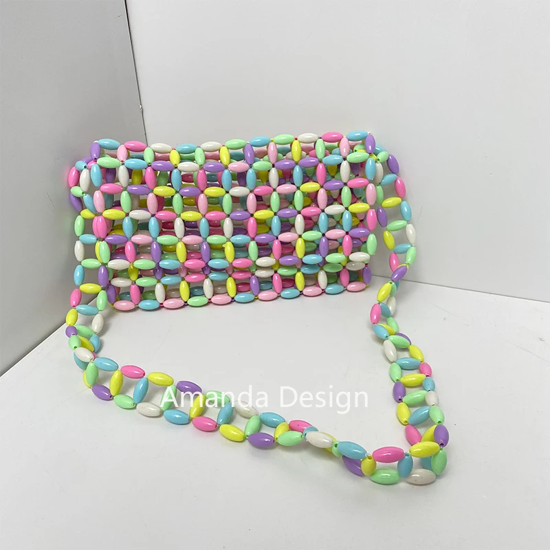 

Light Beaded Bag Women Shoulder Bags Portable Designer Handbags Purses 2024 Ladies Exquisite Elegant Women Fashion DROP SHIPPING