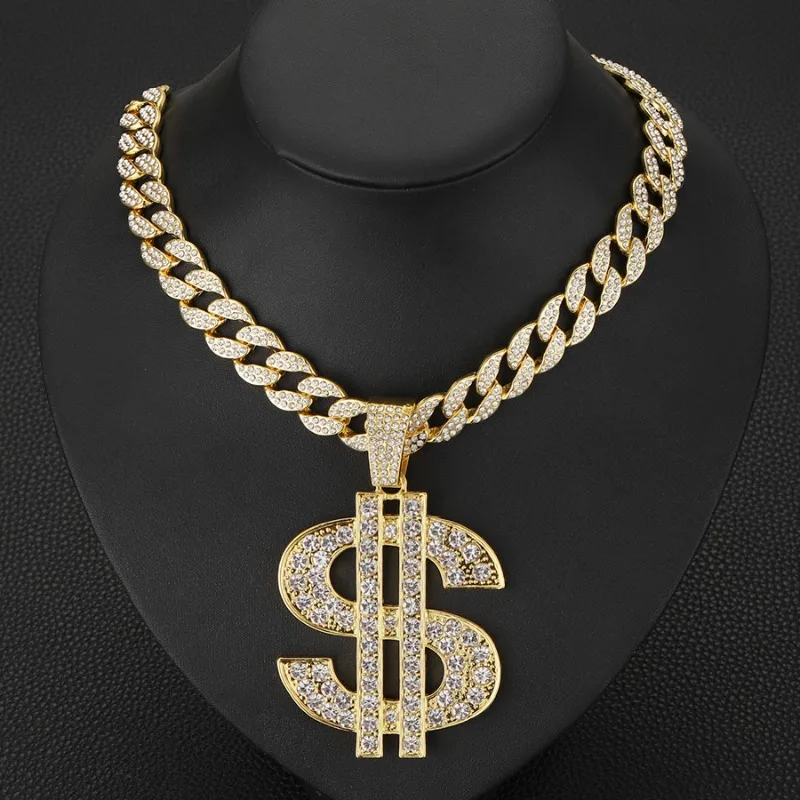 

Pop Hip Hop Men's Jewelry USD Pendant Necklace