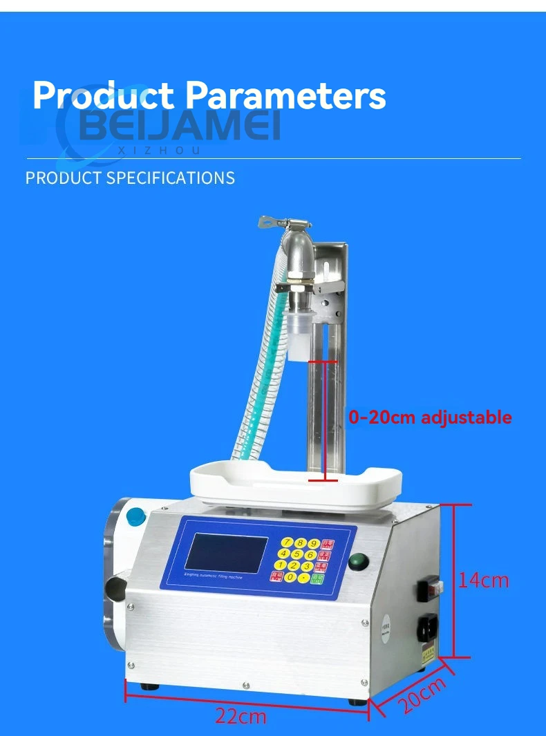 Automatic Small Viscous Liquid Weighing Filling Machine Sesame Paste Honey Autumn Pear Paste Laundry Detergent