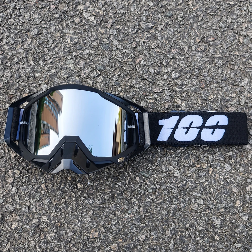 

100, модные мотоциклетные велосипедные очки для бездорожья, дышащие очки высокой четкости для мужчин и женщин, пылезащитные для активного отдыха