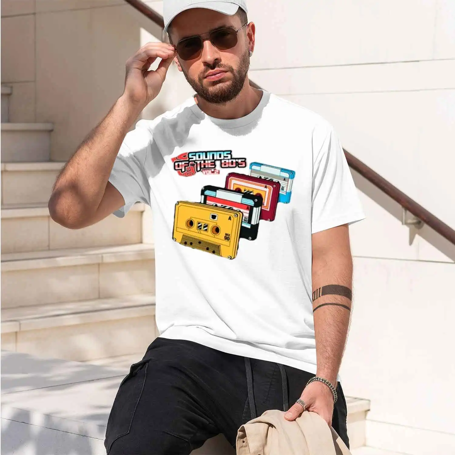 Punk Vintage Clothing Shirt Soun 80s Cette Te Man T Shirts Code Ge lized Discount Funny T-Shirt Love 2026 New Model Short-sleeve