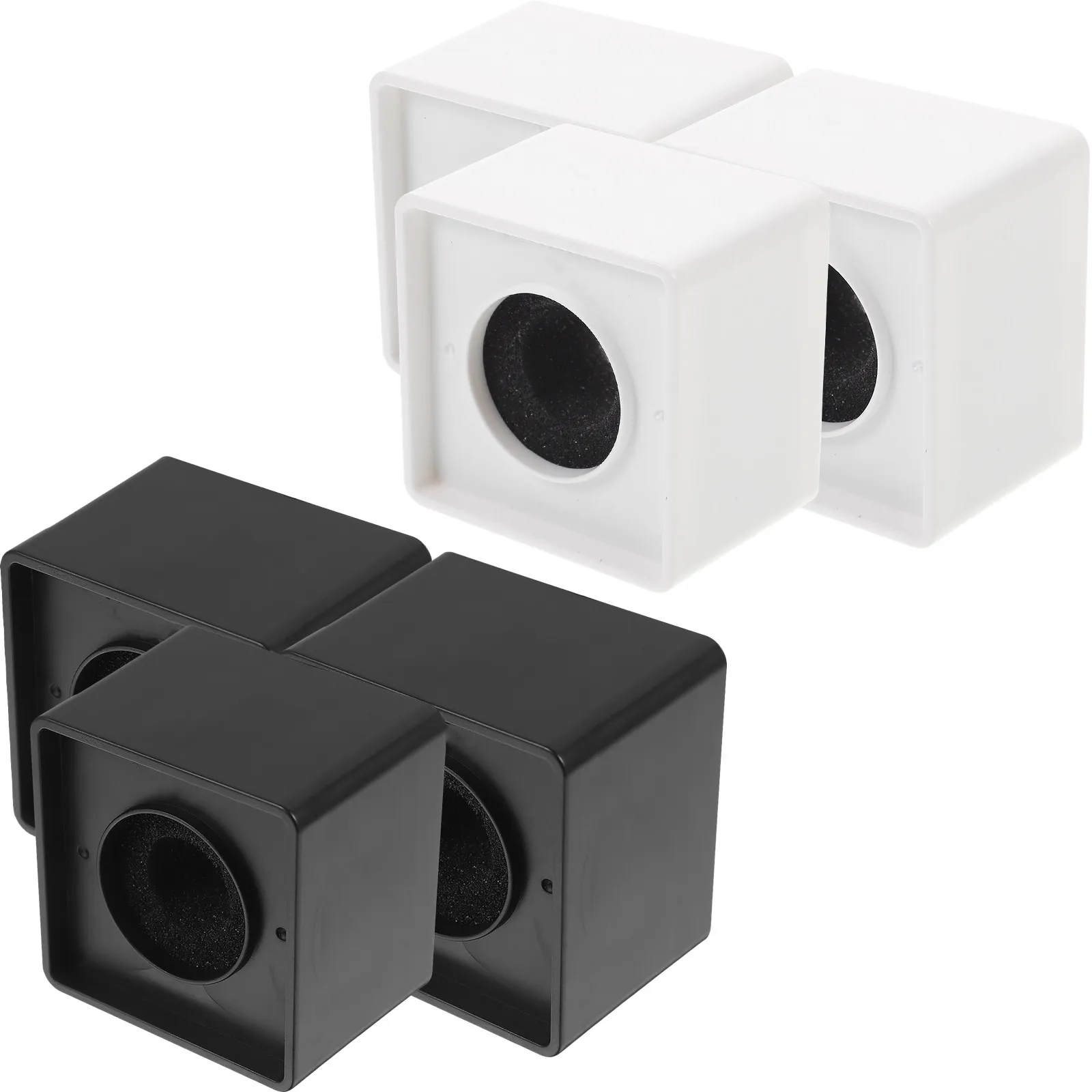 

Набор из 6 изоляционных экранов для микрофона: кубические держатели для интервью, беспроводные чехлы с логотипом, изоляция для микрофона