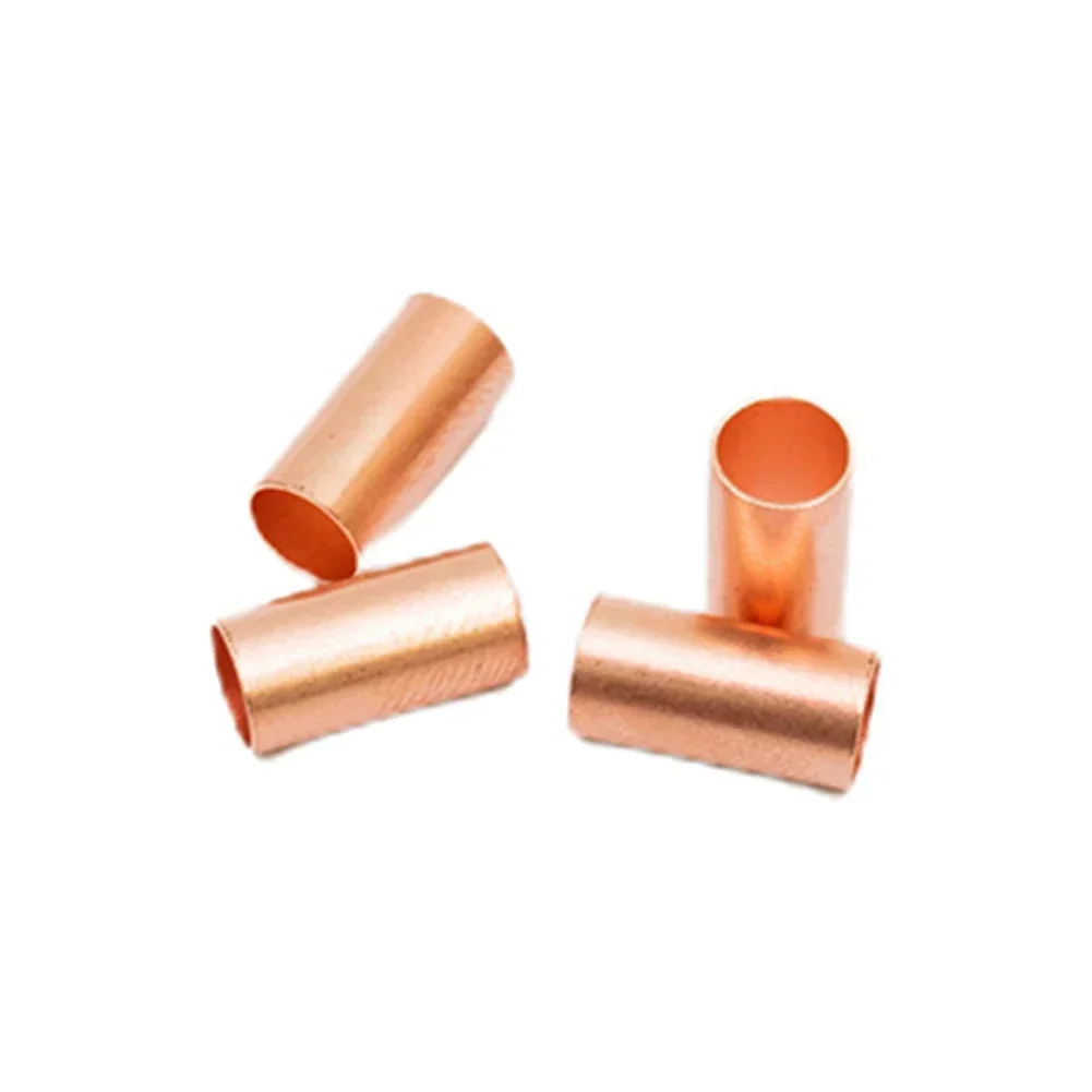 Welded Sealed Connectors Terminal Kit 250Pcs Tube Accessories Butt Wire Cable Crimp Copper Ferrule Replacement