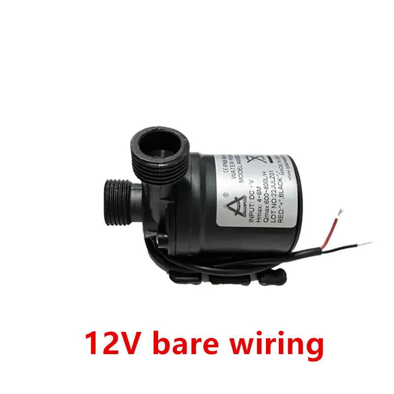 xmshxltd Ultra Quiet Mini Submersible Water Pump Black 5