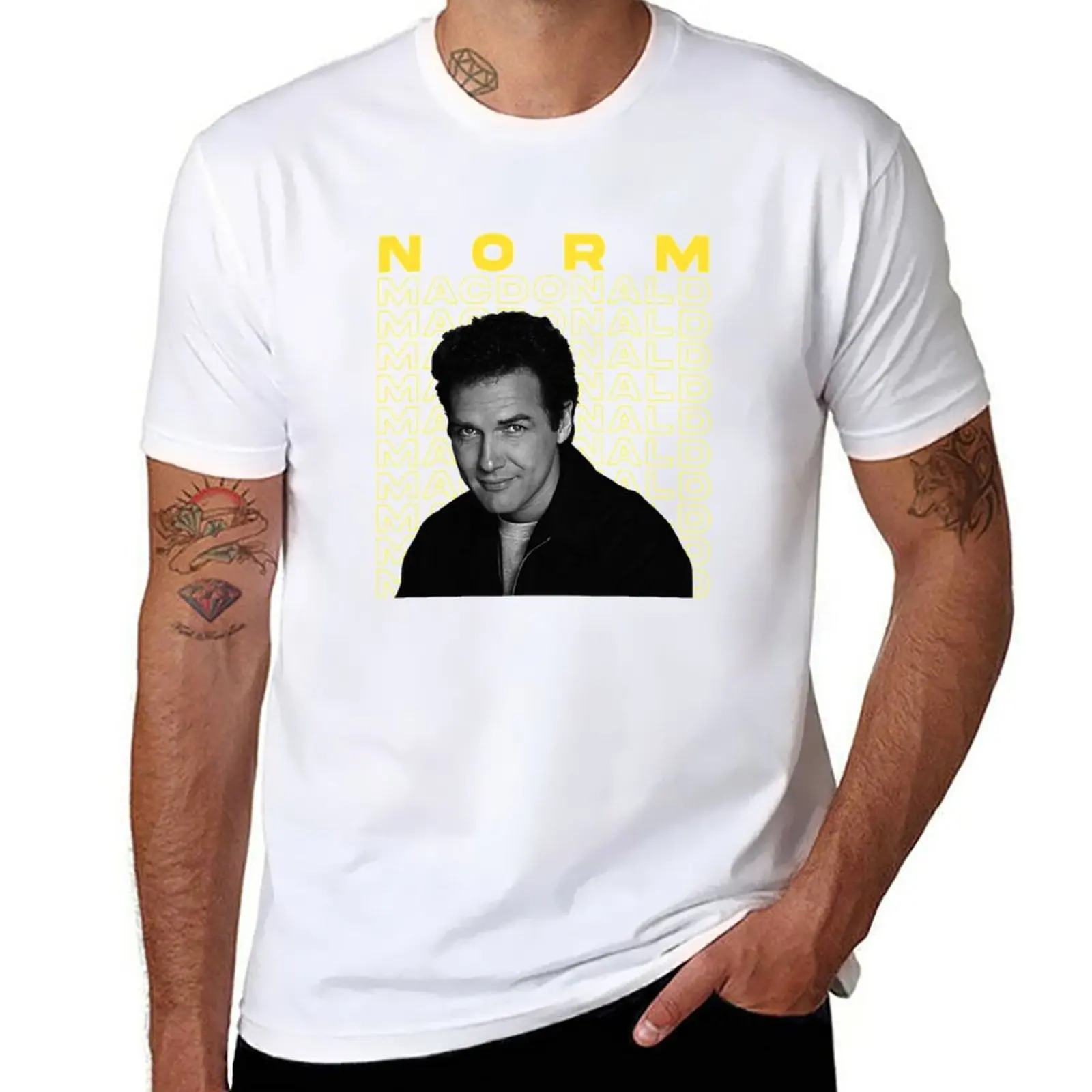 New the great norm T-Shirt t shirt man plain t-shirt summer top Men's t shirts