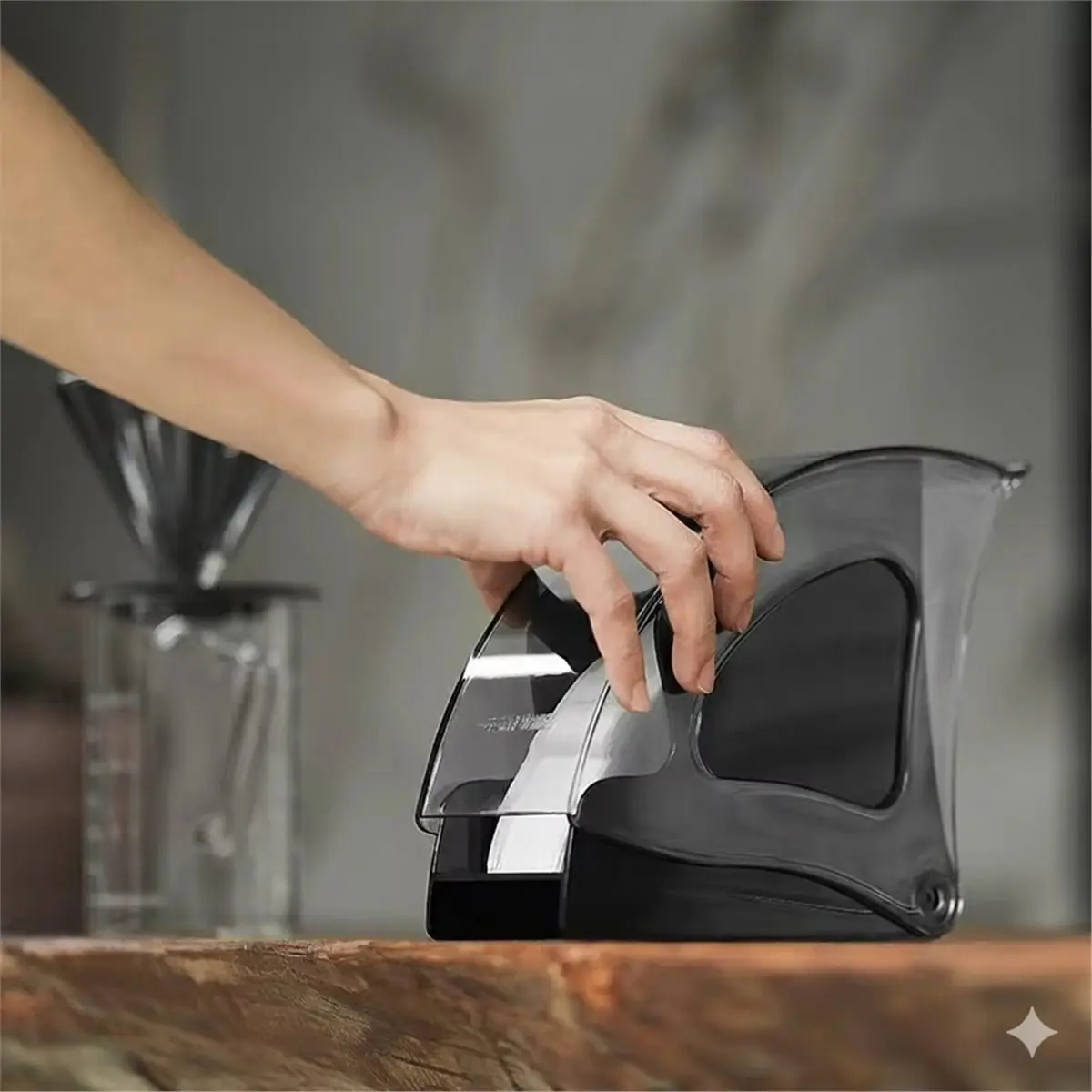 Filter Paper Coffee Holder Hand Drip Coffee Filter Paper Holder Filtering Paper Storage for Bar Tool A