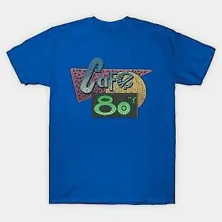 Cafe 80S 2015 Retro 80 90S    Anime Graphic T-shirts unisex Short Sleeve