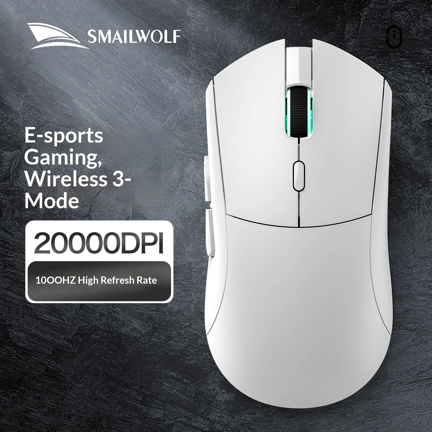 Pc Gaming Gigabyte - Ratón Inalámbrico para Juegos RS7, PAW3311