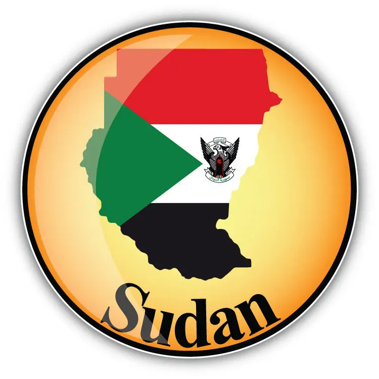 

Sudan Map Flag Glossy Label Sticker Car Assecories Decoration For Bumper Bodywork Suv Window Phone Trunk Decal V 125 Motorcycle