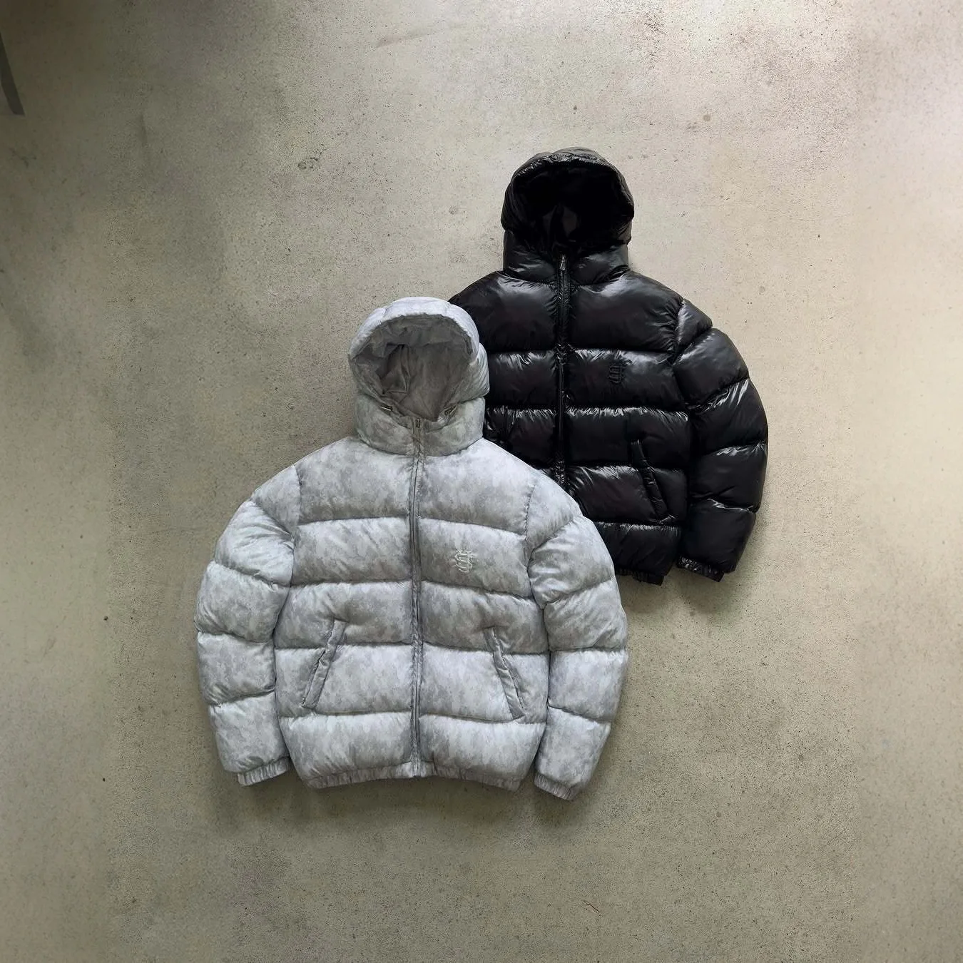 Autumn and winter cotton clothing, street fashion, casual embroidery, warm zipper cotton clothing