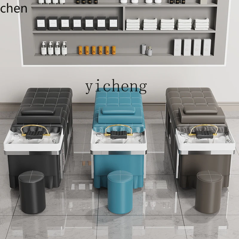 صالون حلاقة YFY خاص مع سرير أذن تبخير بدرجة حرارة ثابتة وتدوير المياه #4