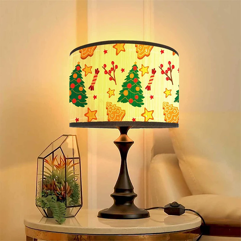 

Retro Style Printing Lampshade Wall Lamp Shade Birds Printing Lampshade Bamboo Art Chandelier Homestay Decor New