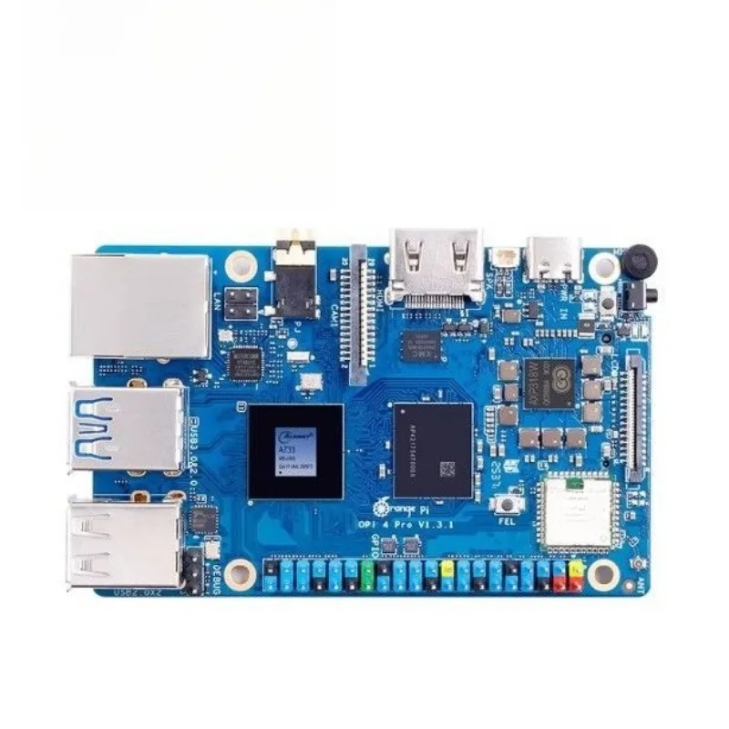 OrangePi 4 Pro Development Board A733 Octa-Core SoC LPDDR5 3TOPS