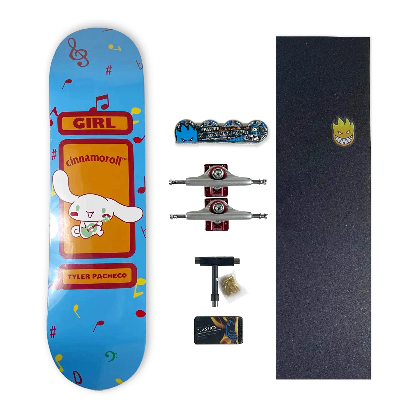 

Girl Board Skateboard Canada Maple Double Rocker Deck Wheel Truck Complete 7.75/8.0/8.25/8.3/8.5 Inch Size Professional