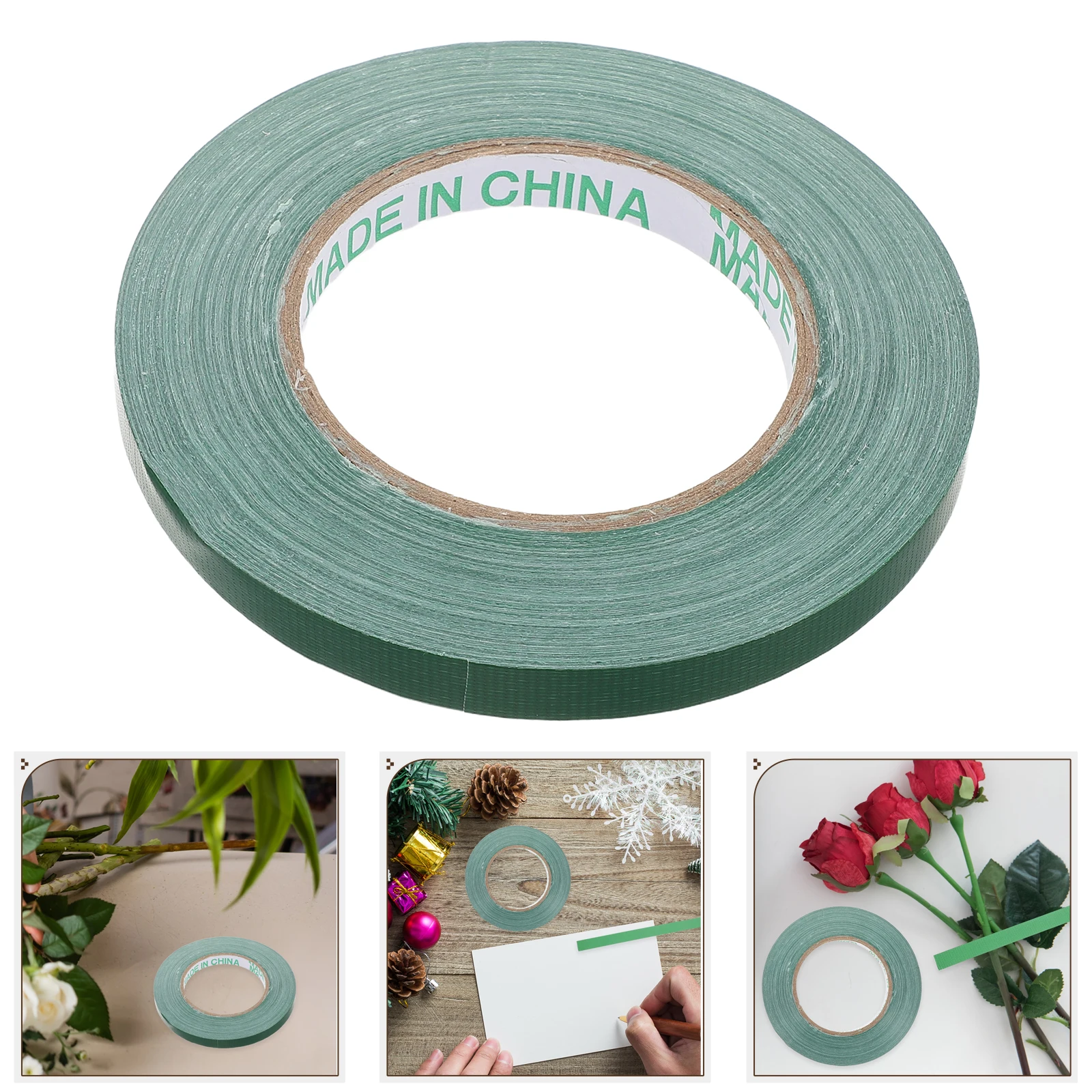 

Floral Tape Bouquet Wrapping Adhesive Arrangement Supplies Gauze Florist Green Decorative