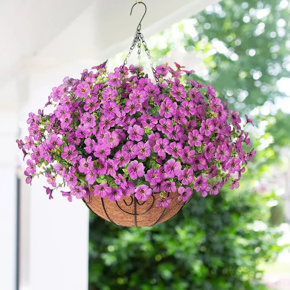 

Party Centerpiece Artificial Silk Flowers Creative Diy Flower Project Floral Centerpiece Hanging Flower Arrangement