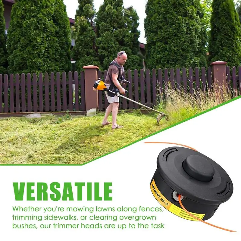 

String Trimmer Auto Head Precise Cut Trimmer Parts Long-Lasting String Trimmer Replacement Parts Ensures Durability