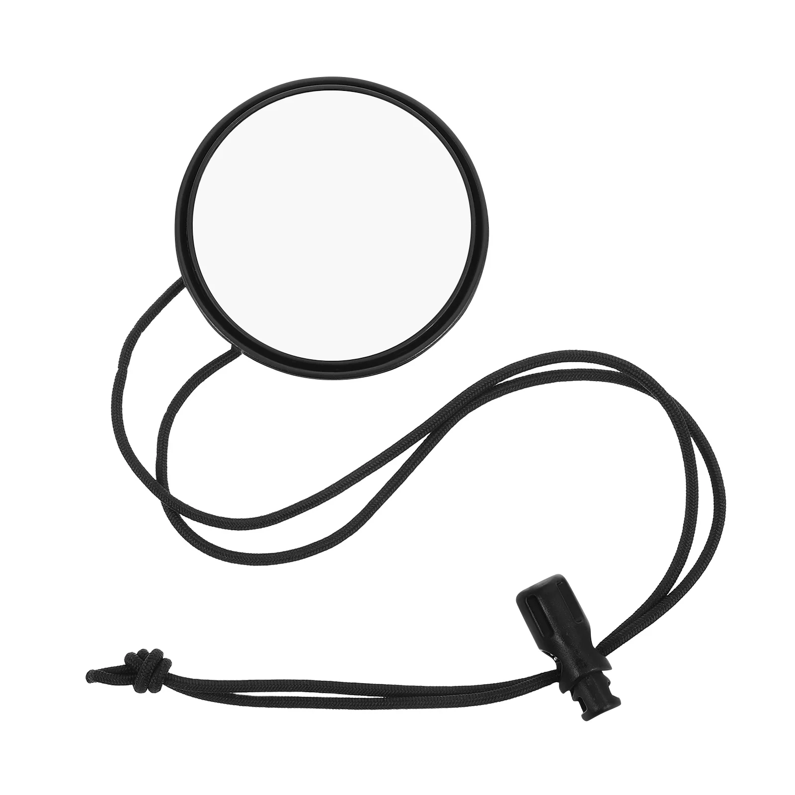 

Dive Adjustable Strap Side Mounted Jacket Clip Full Rear Mirror For Snorkeling Swimming Outdoor Mini Round Rear