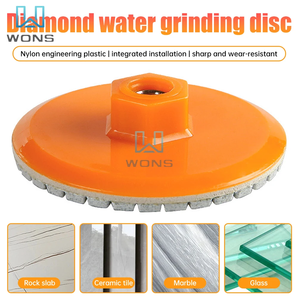 3 Inch Diamond Polishing Grinding Disc Polishing Pad Wet Dry Buff Disc Abrasive For Sanding Marble Granite Concrete Grinding