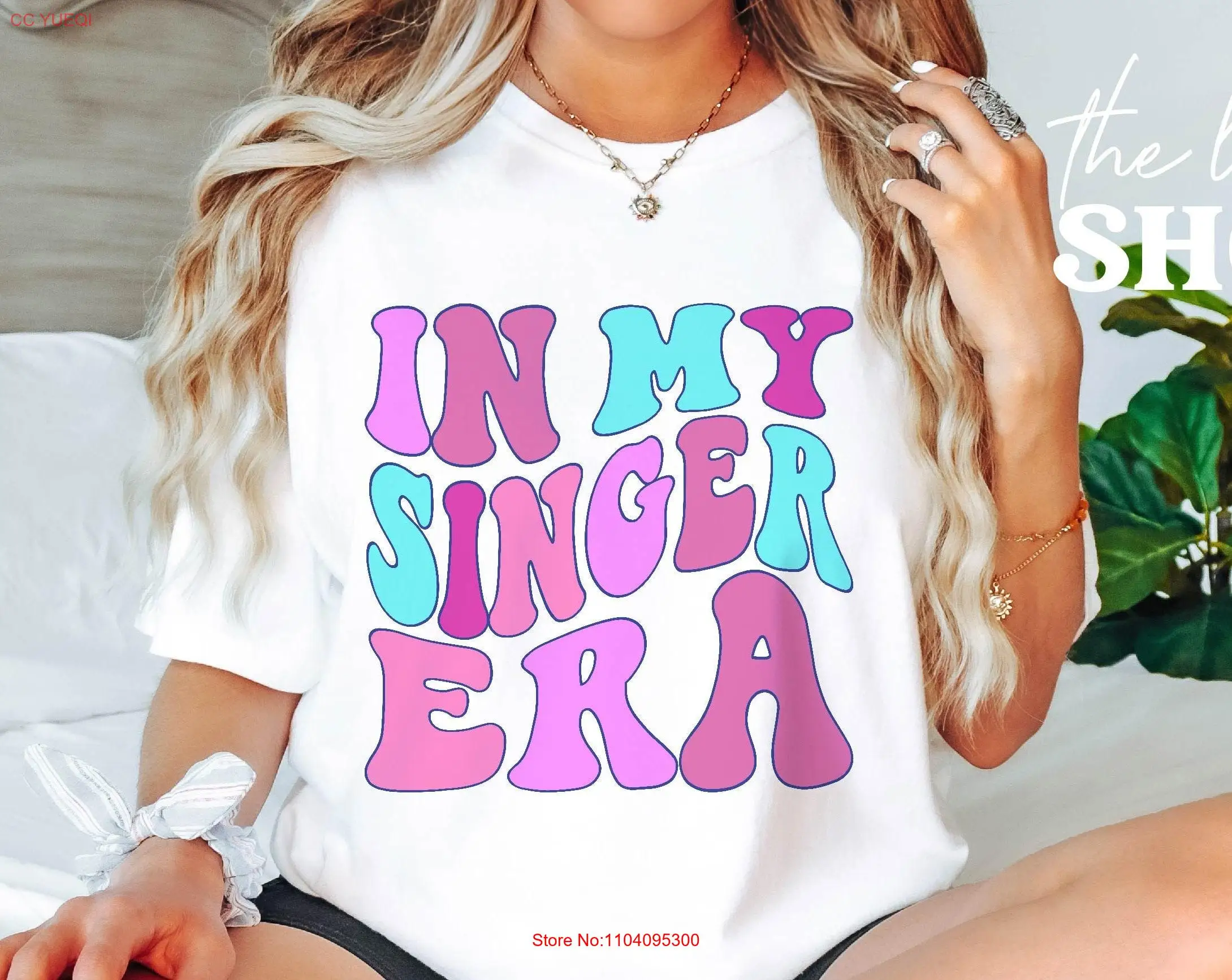 

Retro Singer T Shirt In My Era Comfort Colors Vintage Future To Be for long or short sleeves