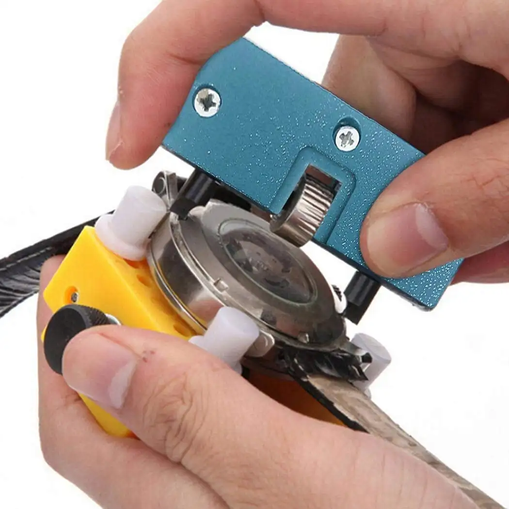 Adjustable Watch Case Back Opener Wrench, Watch Back Remover Tool for Battery Change and Watch Repair, TIKA