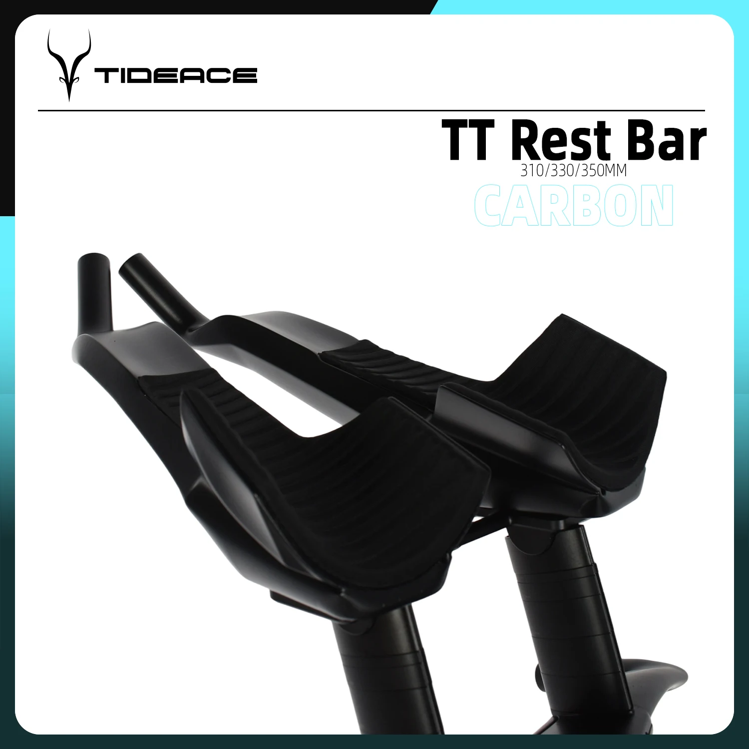 

Carbon Fiber Triathlon Rest Handlebars Aero Bars Triathlon Bike Extension Lightweight TT Handlebar