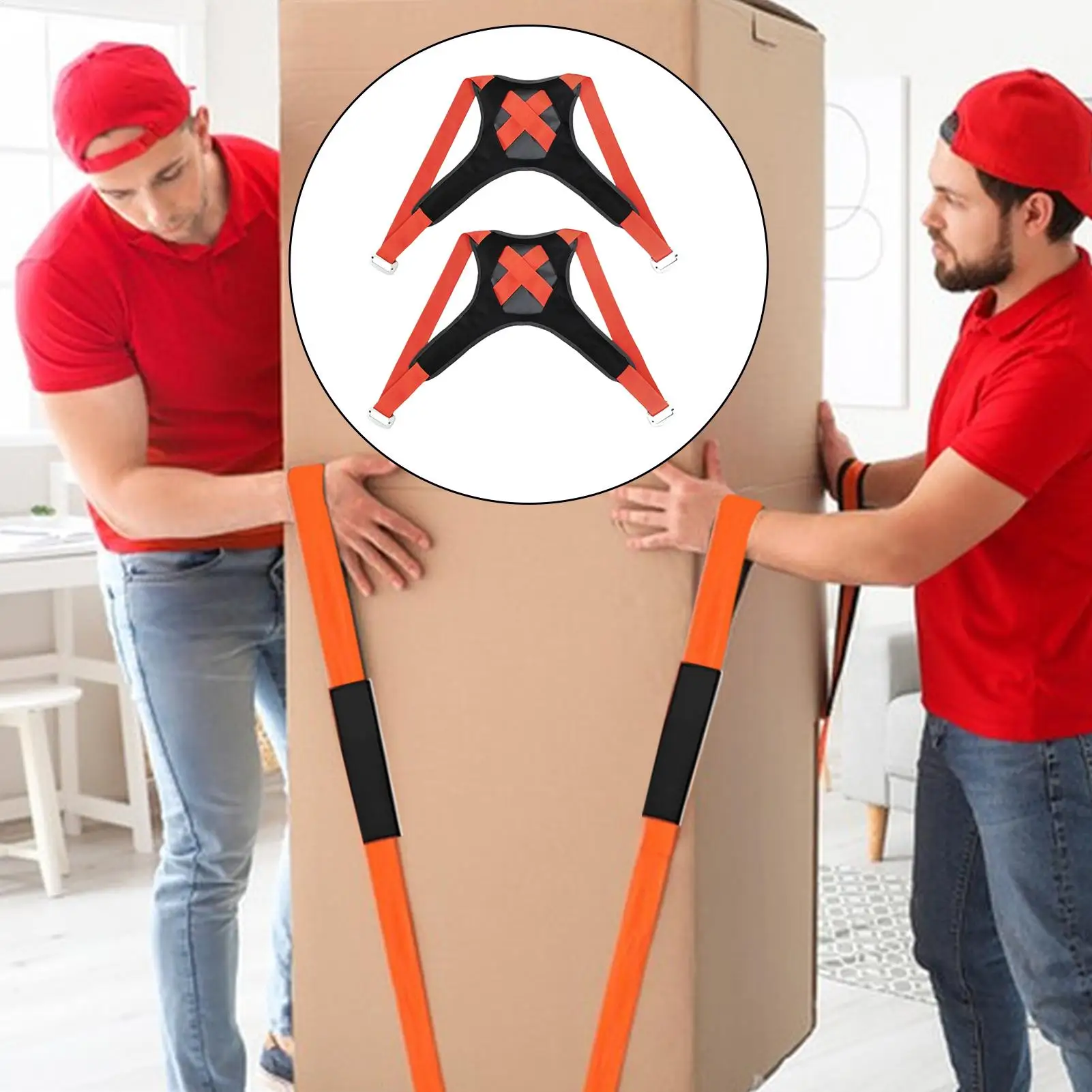 

Ремни для переноски мебели, 2 шт., износостойкие, для переноски диванов и матрасов двумя людьми
