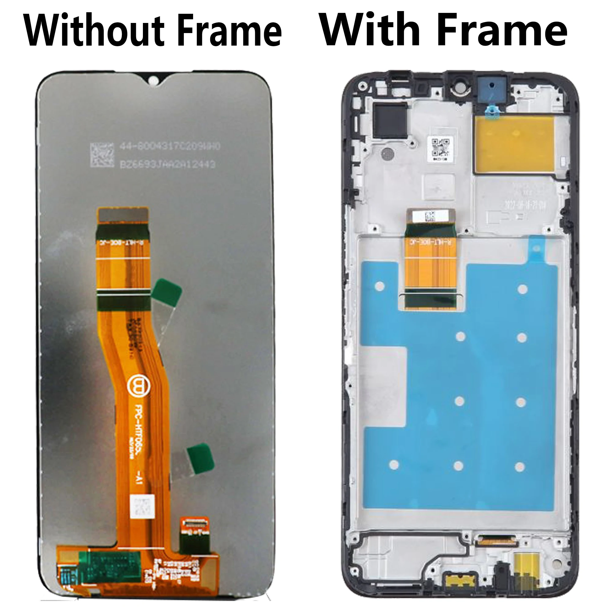 6.5\'\'Pantalla For Huawei Honor 70 Lite RBN-NX1 Full With Frame Display Screen Touch Panel Digitizer Replacement Repair LCD Parts