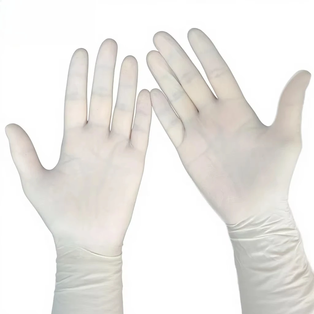 

High quality Latex Free Disposable Gloves white Powder Free Gloves Nitrile Examination Glove Dentist Use