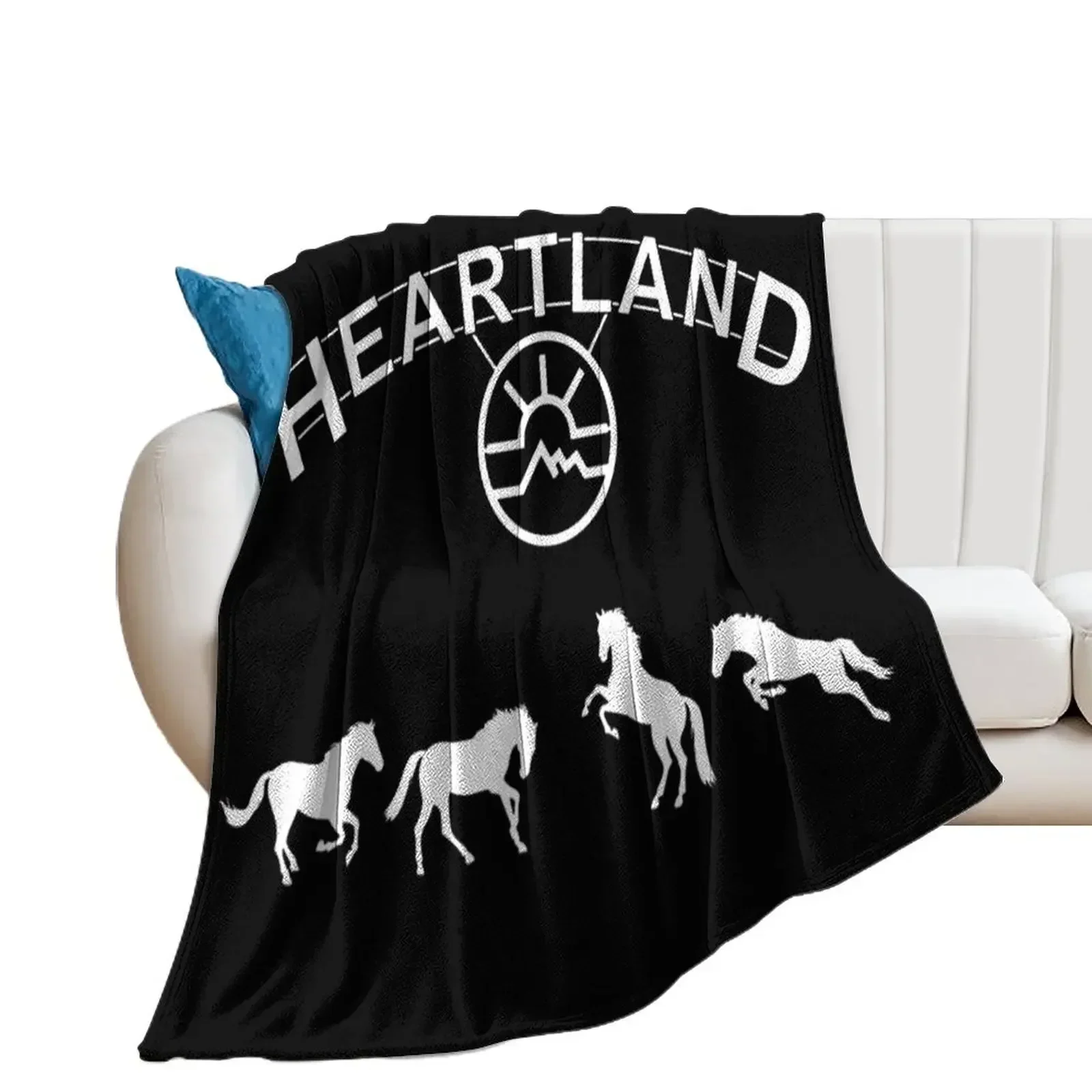 

Heartland, heartland ranch ,Heartland Uk,Heartland Canada, heartland US Throw Blanket Beach Cute Plaid Travel Blankets