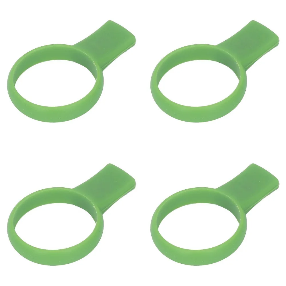 

4PCS Silicone Tennis Grip Trainer Finger Training Aid Lightweight Grip Trainer Aid Handle Isolator Grip Correction Device