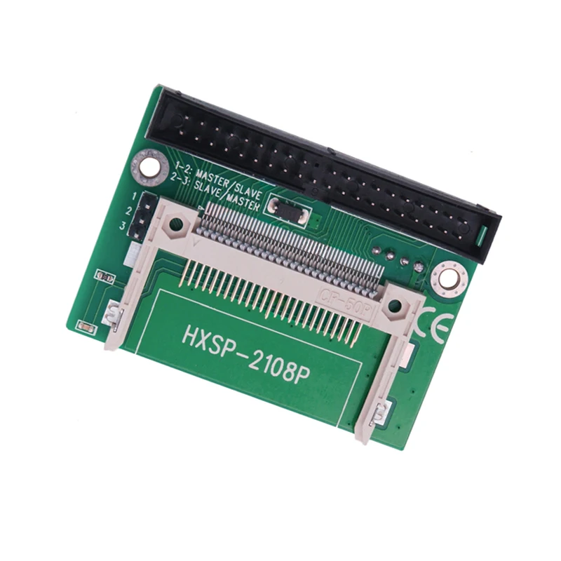 Nuevo conector CF a IDE 3,5 "39/40 pines tarjeta SSD Flash compacta a unidad de disco duro IDE de 3,5 pulgadas adaptador HDD placa elevadora macho a macho