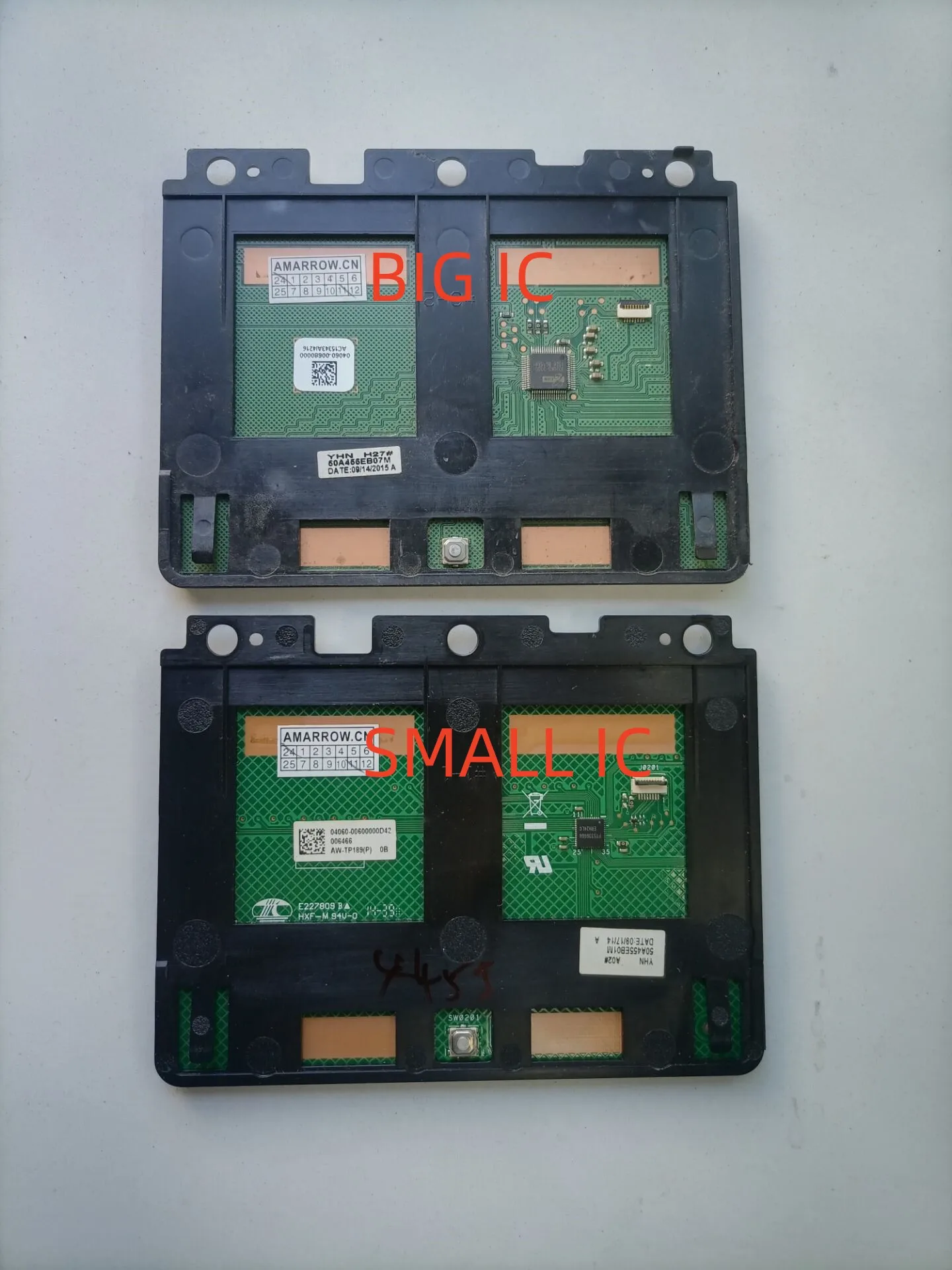 Big IC Original for asus X455L A455L R455 X454L F455 W419L R454L K455 X455 Touchpad Mousepad Button Board 13NB00T1AP1701