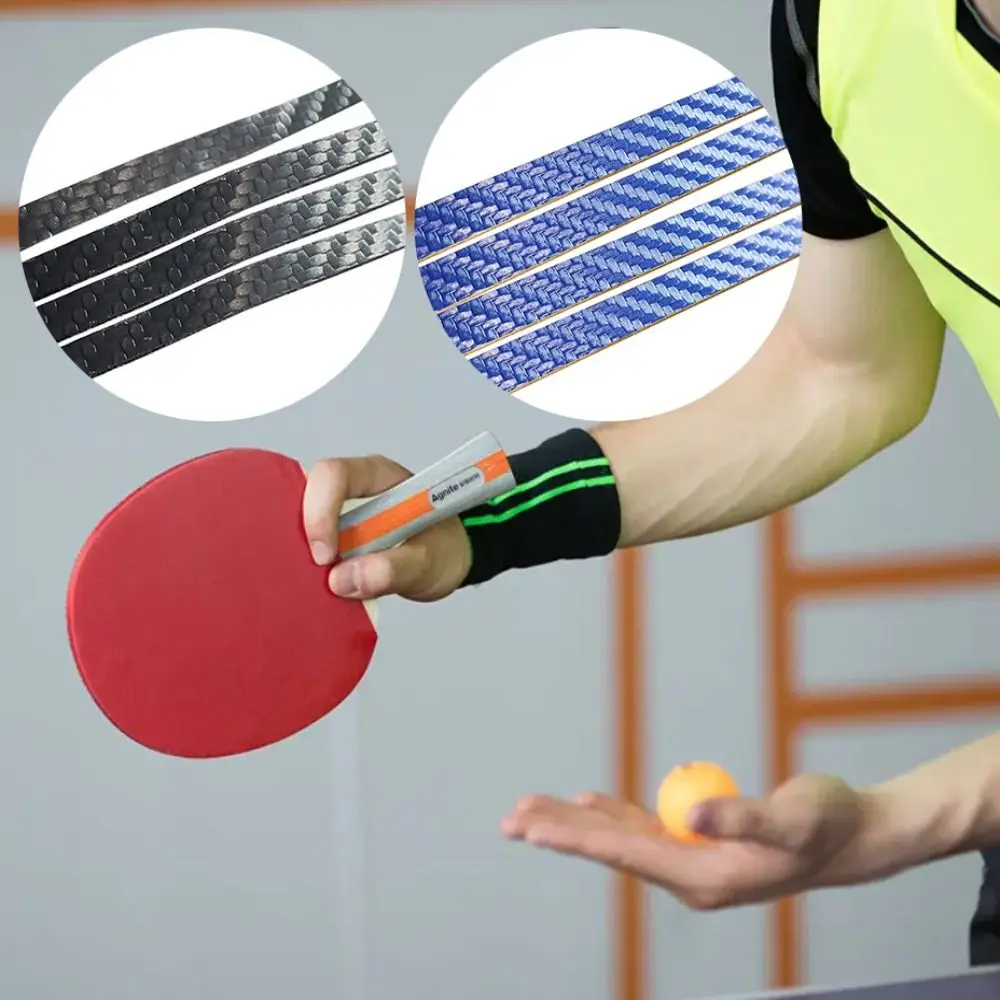 Self-adhesive Table Tennis Racket Edge Tape Thickened Carbon Fiber Table Tennis Racket Protector PU Super Hard