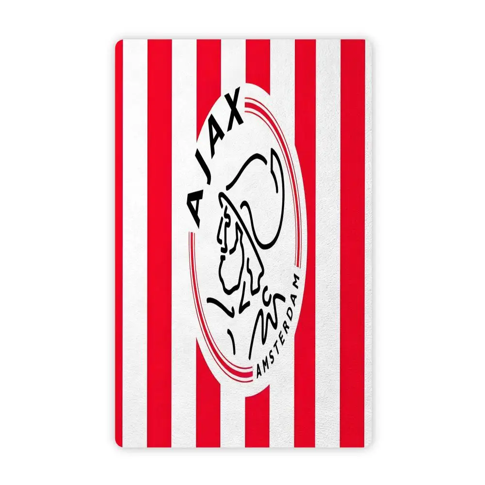 Amsterdamsche Football Club Ajax Vloermat Zachte verdikte antislipdeurmat voor woonkamer Home Decor Flanel tapijten - afbeelding 2
