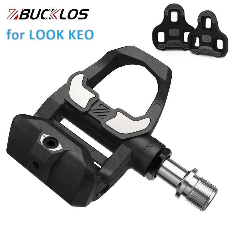 BUCKLOS Road Bicycle Pedals for KEO Cleats Pedal Self-locking Professional Bike Pedals Racing Foot Rest Clip Speed Cycling Parts