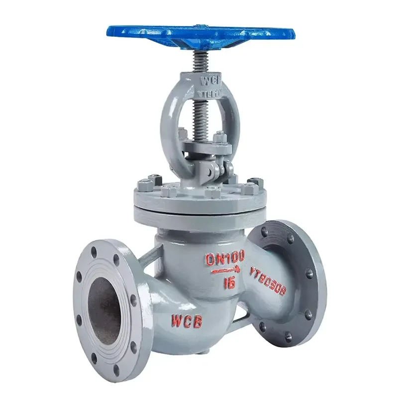 6inch PN16 Cast Steel High Temperature Handwheel 150LB Rising Stem Manual Flanged Gate Valve