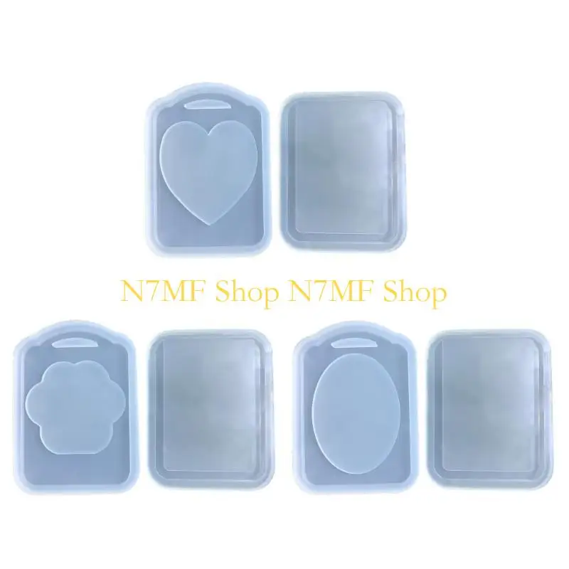 N7MF 2Pcs Resin Casting Shaker Mold,Epoxy Silicone Molds,Resin Shaker Molds
