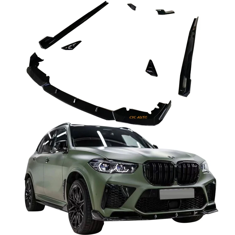 

Car part G05 Aero kit for X5 series bumper G05 F95 X5M bodykit front splitter side skirts 2021