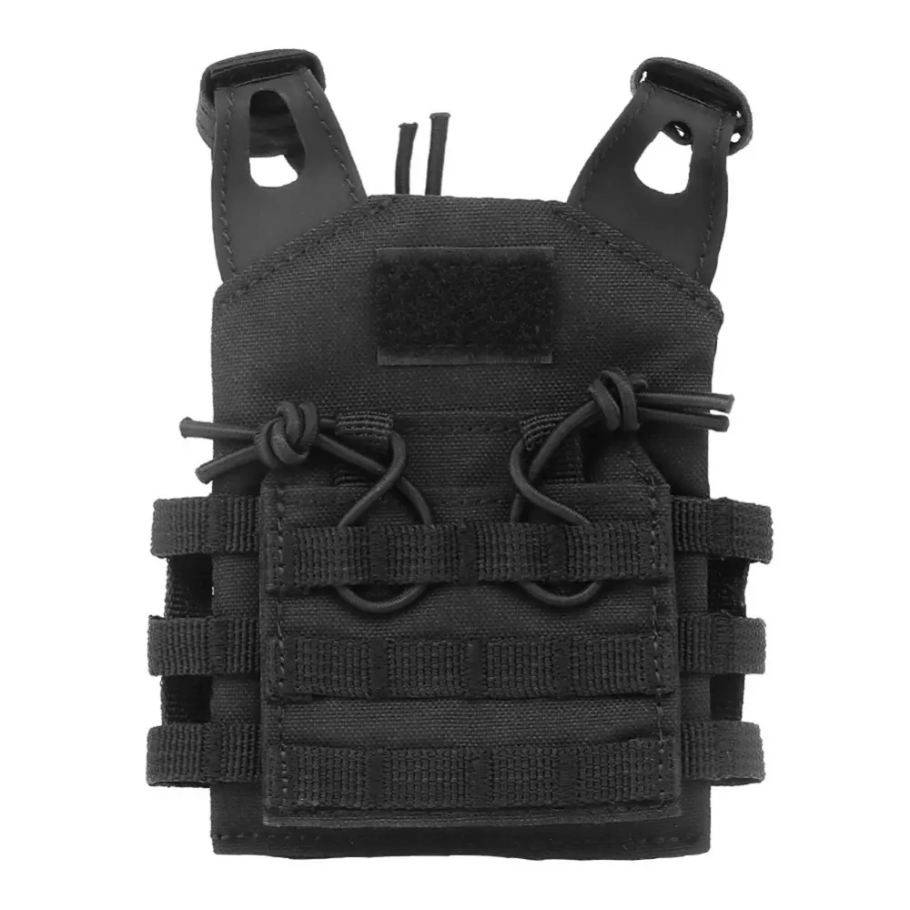 New Tactical Molle Beer Vest  Mini Miniature Hunting Molle Vests Beverage Cooler Adjustable Vest For Christmas Gift